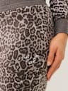 VELOUR LEOPARD TRACK PANT