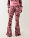 VELOUR LEOPARD TRACK PANT