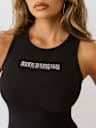 CRYSTAL BUDDHA RIBBED TANK