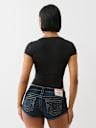 LOGO CHARM KEYHOLE TOP