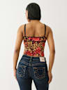 LEOPARD CAMI TOP