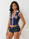 SPORTY TERRY POLO TANK