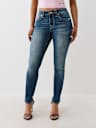 JENNIE MID RISE BUDDHA POCKET CURVY SKINNY JEAN