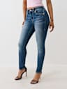 JENNIE MID RISE BUDDHA POCKET CURVY SKINNY JEAN