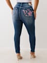 PLUS JENNIE MID RISE BUDDHA POCKET CURVY SKINNY JEAN