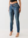 JENNIE MID RISE SUPER T CURVY SKINNY JEAN