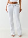 JOEY LOW RISE BIG T FLARE JEAN
