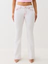 JOEY MID RISE BIG T FLARE JEAN