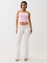 JOEY MID RISE BIG T FLARE JEAN