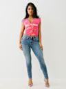 JENNIE ‘I LOVE TRUE RELIGION’ CURVY SKINNY JEAN