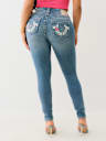 JENNIE ‘I LOVE TRUE RELIGION’ CURVY SKINNY JEAN