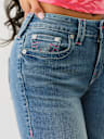 JENNIE ‘I LOVE TRUE RELIGION’ CURVY SKINNY JEAN