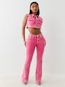JEANS CORTE DE BOTA BECCA BIG T DE TIRO MEDIO