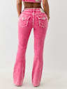 JEANS CORTE DE BOTA BECCA BIG T DE TIRO MEDIO