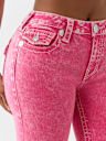 JEANS CORTE DE BOTA BECCA BIG T DE TIRO MEDIO