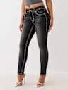 JENNIE MID RISE BIG T CURVY SKINNY JEAN