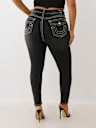PLUS JENNIE MID RISE BIG T CURVY SKINNY JEAN