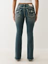 JEANS CORTE DE BOTA BECCA BIG T DE TIRO MEDIO