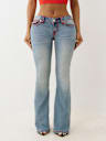 JOEY LOW RISE SUPER T FLARE JEAN