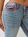 JOEY LOW RISE SUPER T FLARE JEAN