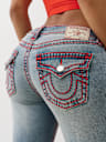JOEY LOW RISE SUPER T FLARE JEAN