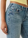 JENNIE BIG T BRAIDED HORSESHOE CURVY SKINNY JEAN