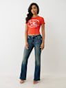 BECCA MID RISE BOOTCUT JEAN