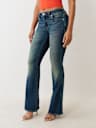 BECCA MID RISE BOOTCUT JEAN