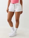 BUTTON UP MID RISE SHORT