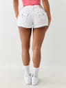 BUTTON UP MID RISE SHORT