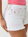 BUTTON UP MID RISE SHORT