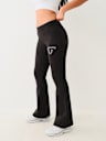 CRYSTAL LOGO MID RISE BOOTCUT SWEAT PANT