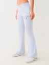 CRYSTAL LOGO MID RISE BOOTCUT SWEAT PANT