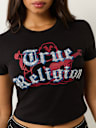 CRYSTAL LOGO BUDDHA BABY TEE