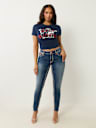 CRYSTAL LOGO BUDDHA BABY TEE