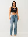 CRYSTAL LOGO RAW HEM TANK
