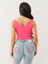 CRYSTAL LOGO RAW HEM TANK