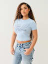 CRYSTAL WING BABY TEE