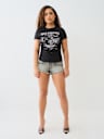 CRYSTAL LOGO BUDDHA TEE