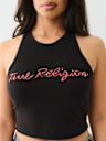 CRYSTAL LOGO CROP TANK