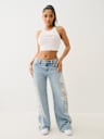CRYSTAL LOGO CROP TANK
