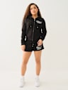 CLASSIC WINGED CRYSTAL ZIP HOODIE 