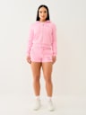SUDADERA CON CAPUCHA Y CIERRE CLÁSICA CON ALAS CON CRISTALES
