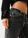 BOBBI CRYSTAL BIG T BAGGY JEAN
