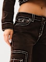 PANTALONES CARGO HOLGADOS BOBBI BIG T DE PANA