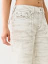 JESSIE MID RISE BIG T BAGGY JEAN