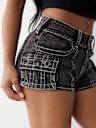 CARGO MID RISE HOT SHORT