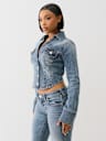 LONG SLEEVE DENIM SHIRT