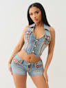 SUPER QT DENIM VEST