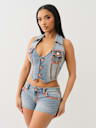SUPER QT DENIM VEST